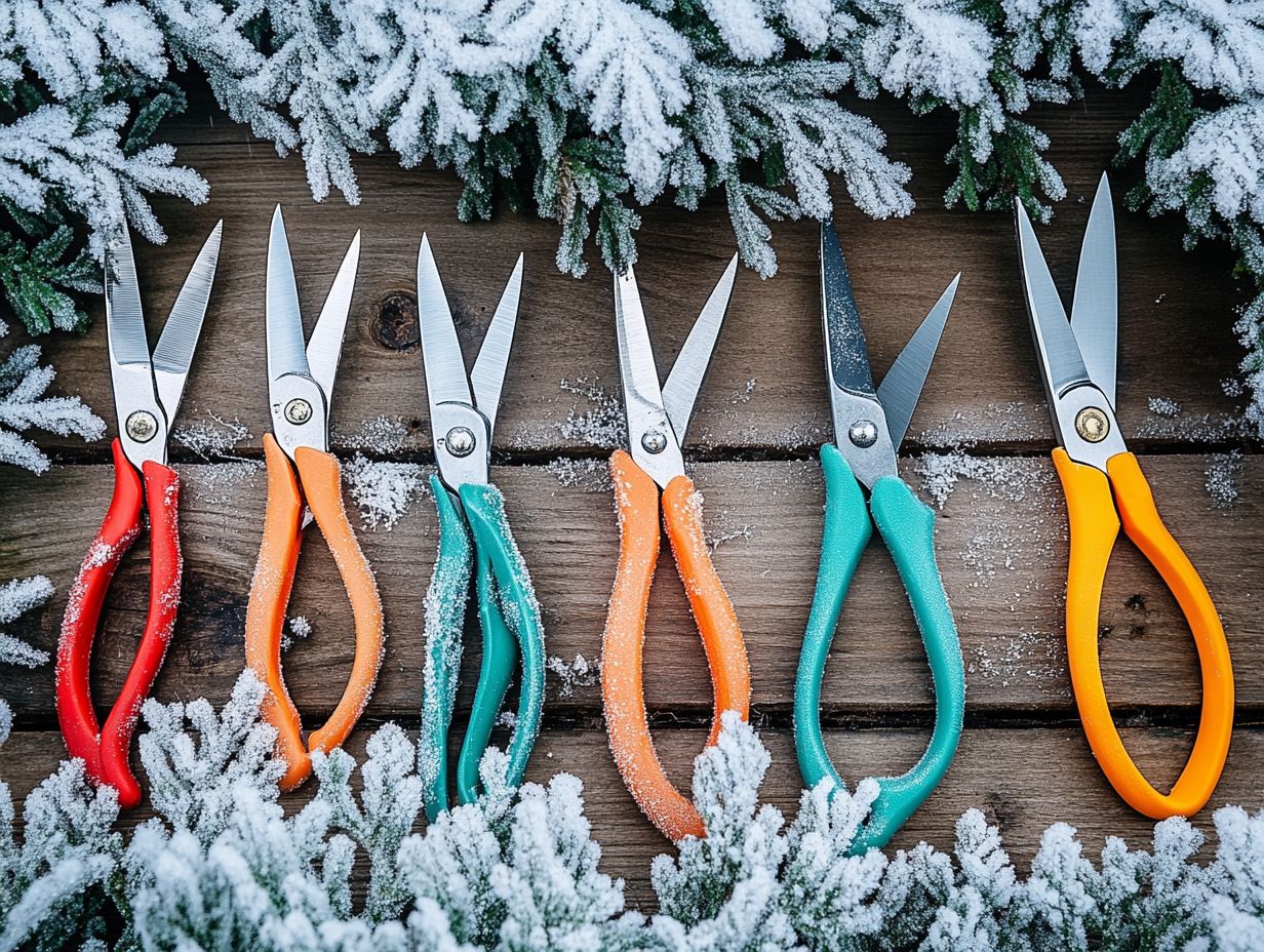 A gardener using Gonicc Professional Pruning Shears