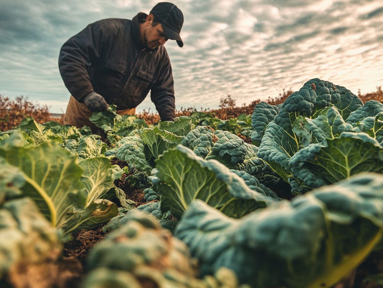 Image showing Frequently Asked Questions about cold-weather crops.