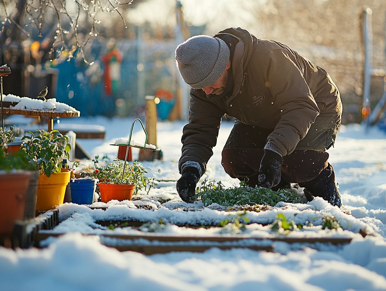 4. Construct a Hoop House to Protect Plants from Snow and Frost