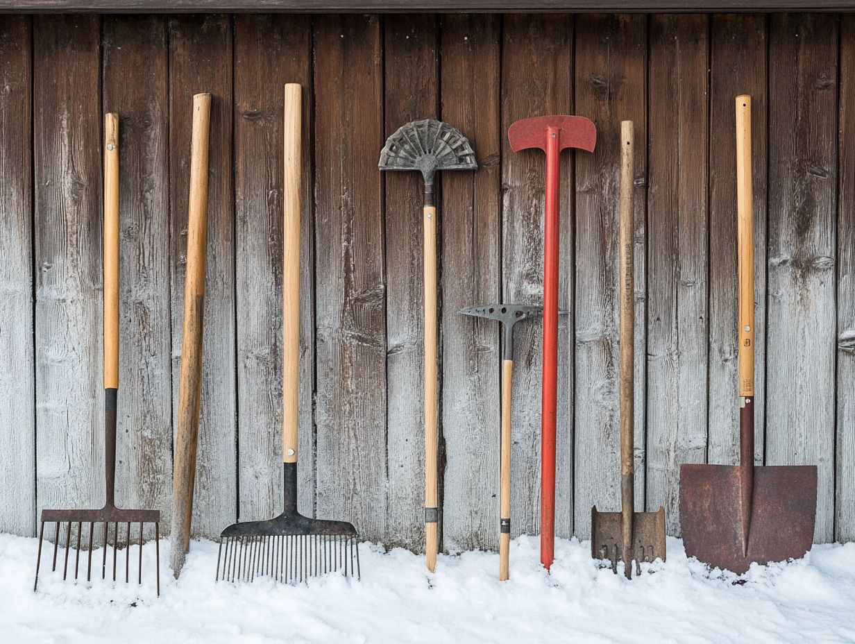 How Can These Rakes Help with Winter Gardening Tasks?