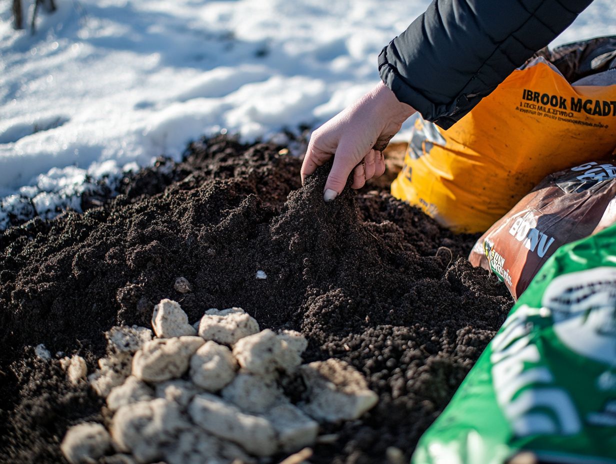 Bone meal as an organic fertilizer