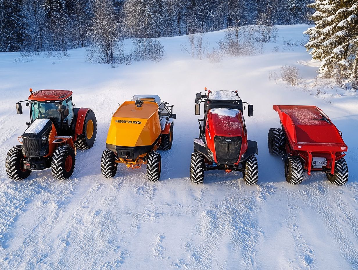 Top 5 Fertilizer Spreaders for Winter - Image of Spreaders