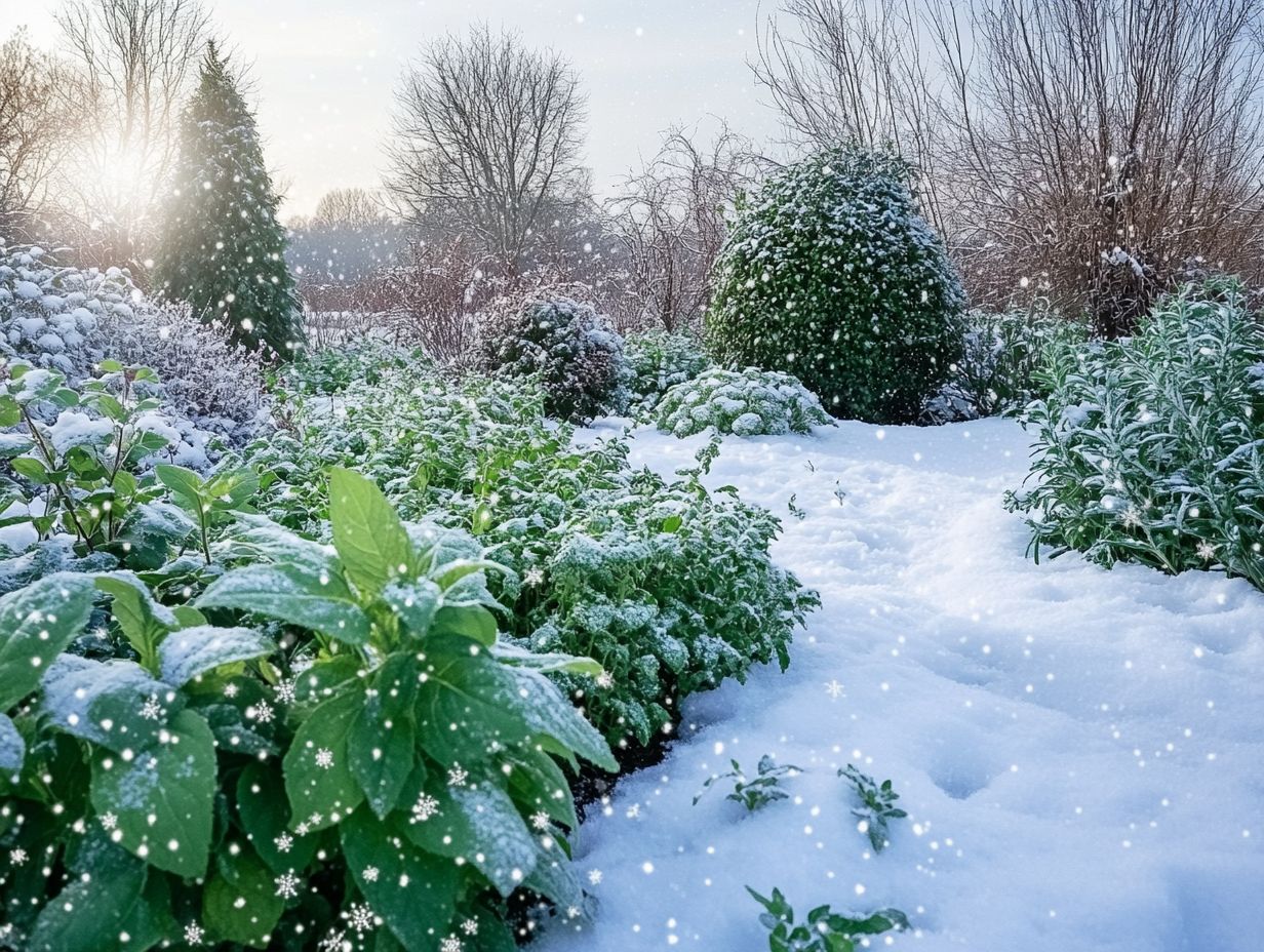 A visual guide on using garlic as a repellent for cold-climate gardens