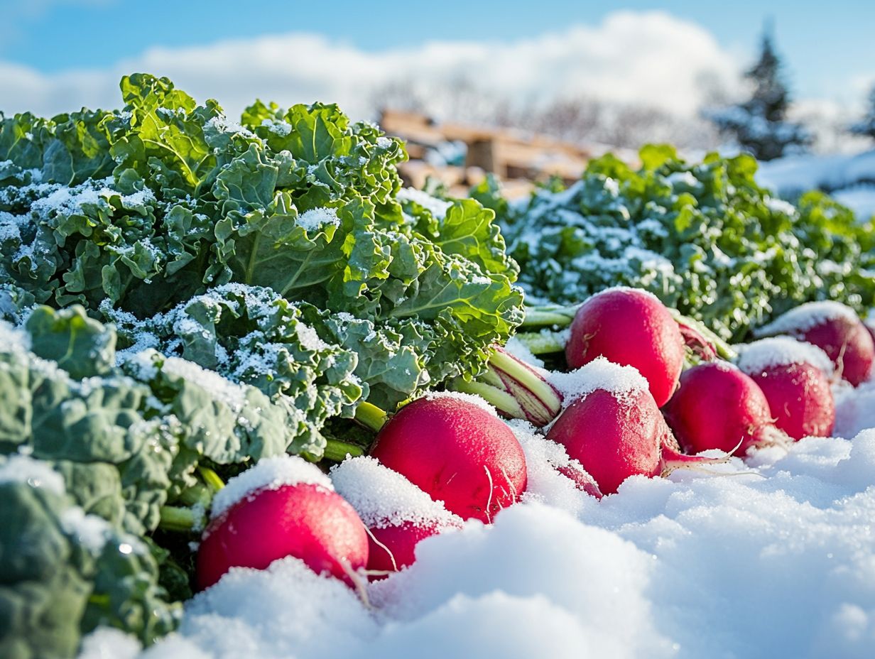 A visual guide to frequently asked questions about winter gardening.