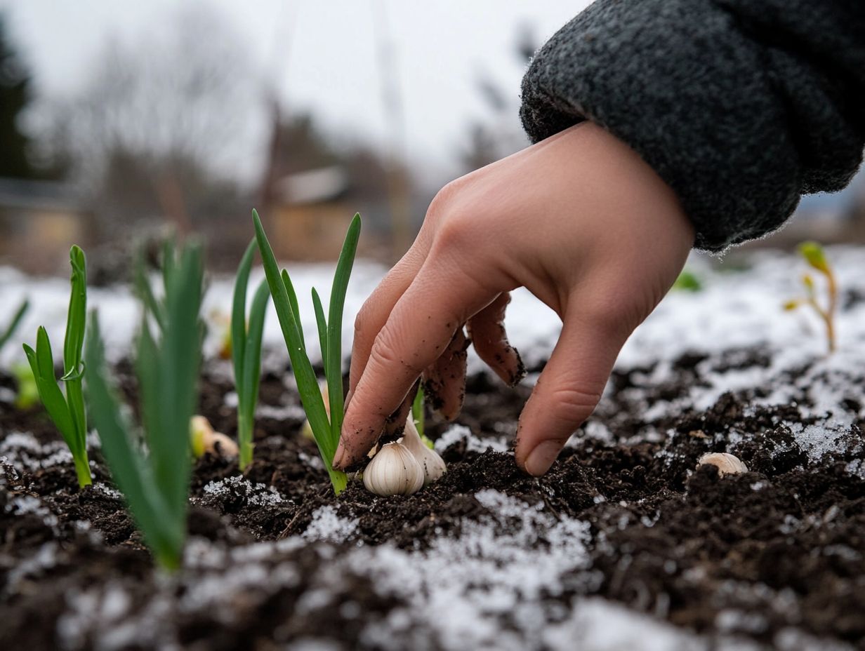 When Is the Best Time to Plant Garlic in Cold Weather?