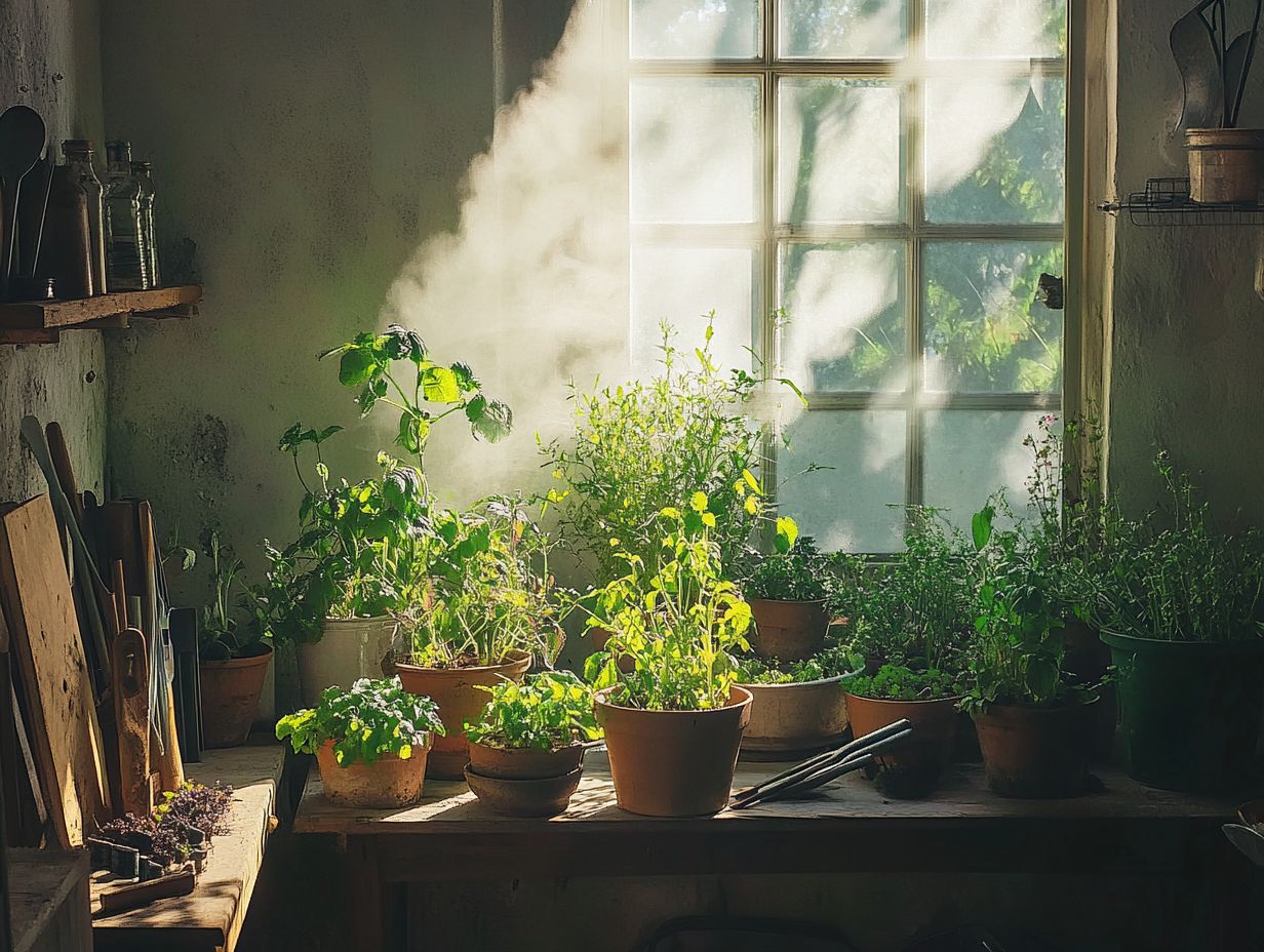 Illustration showing key differences between indoor and outdoor soil for gardeners.