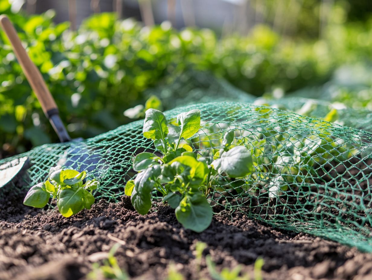 Natural Pest Control Techniques in a Garden Setting