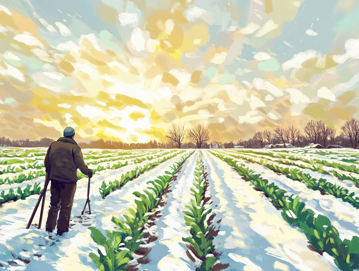 Winter crop planting offers many advantages for farmers, extending the growing season and boosting yield.