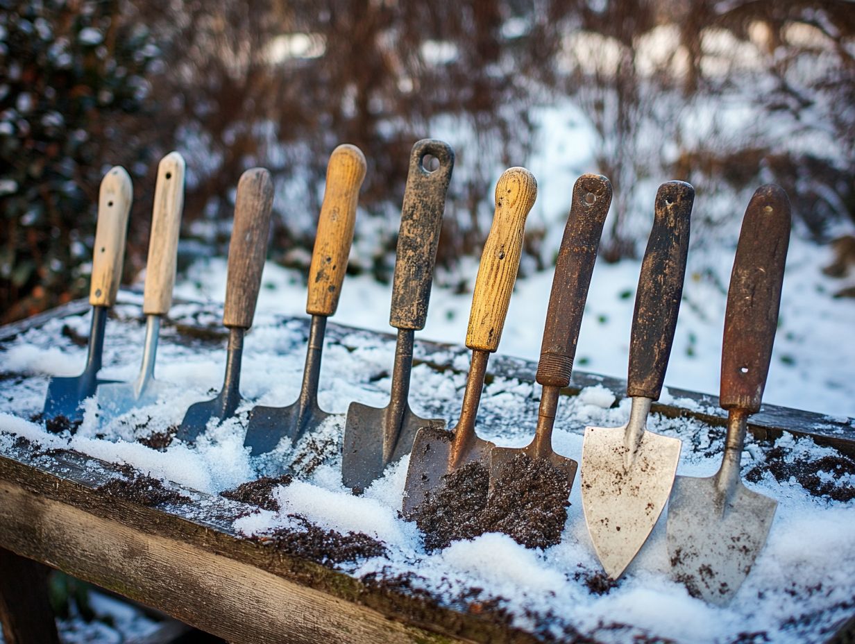 A selection of top garden hoes for cold-weather gardening.