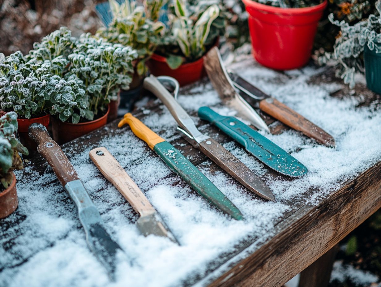 Sneeboer Hand Hoe for effective weeding in cold weather