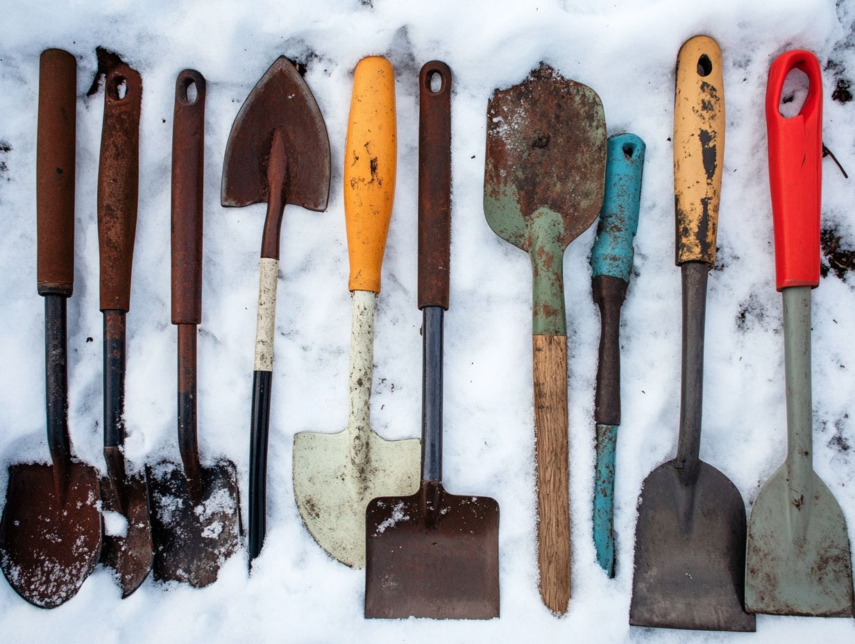 Image of an insulated garden tool set designed for comfortable gardening.