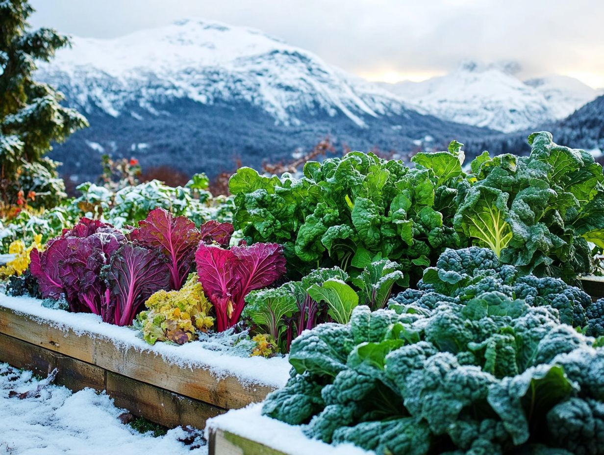 Image showing popular plants for cold-climate edible landscaping.