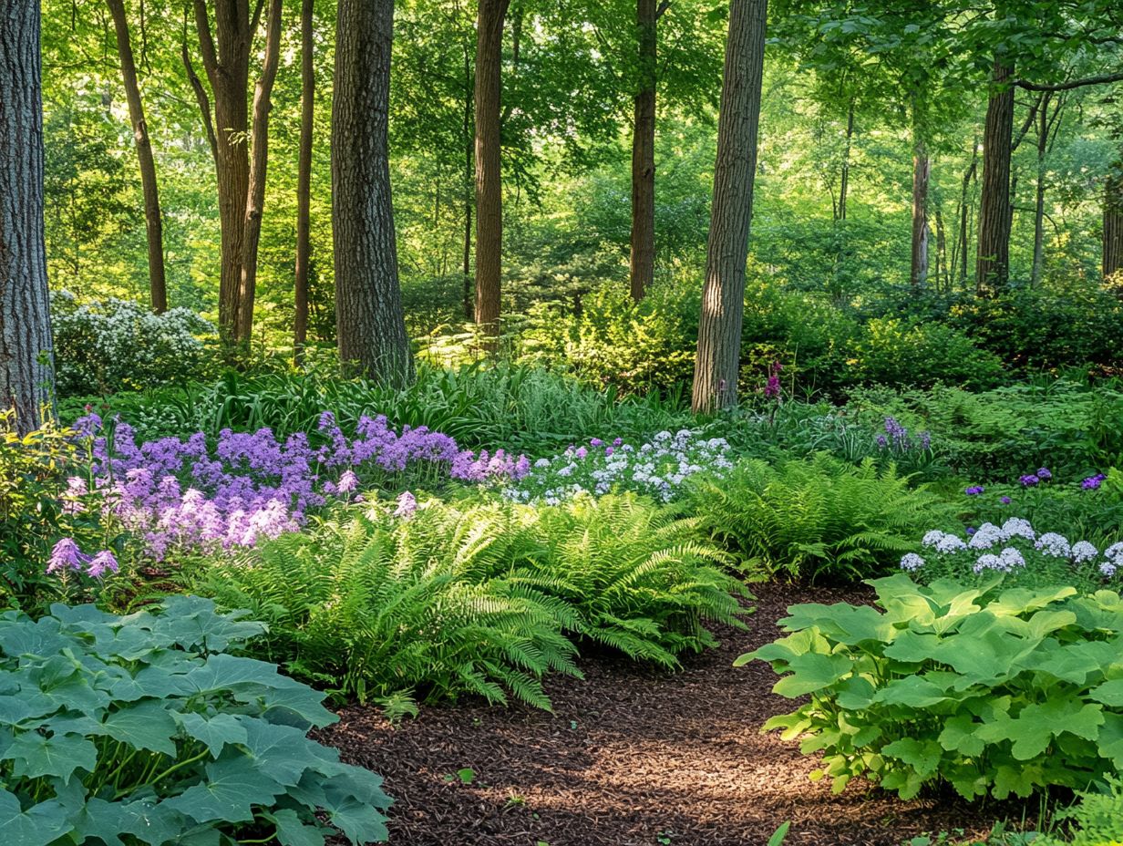 Beautiful shade garden tips for cold climates