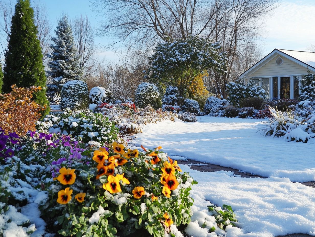 An array of plants suitable for cold-climate gardens