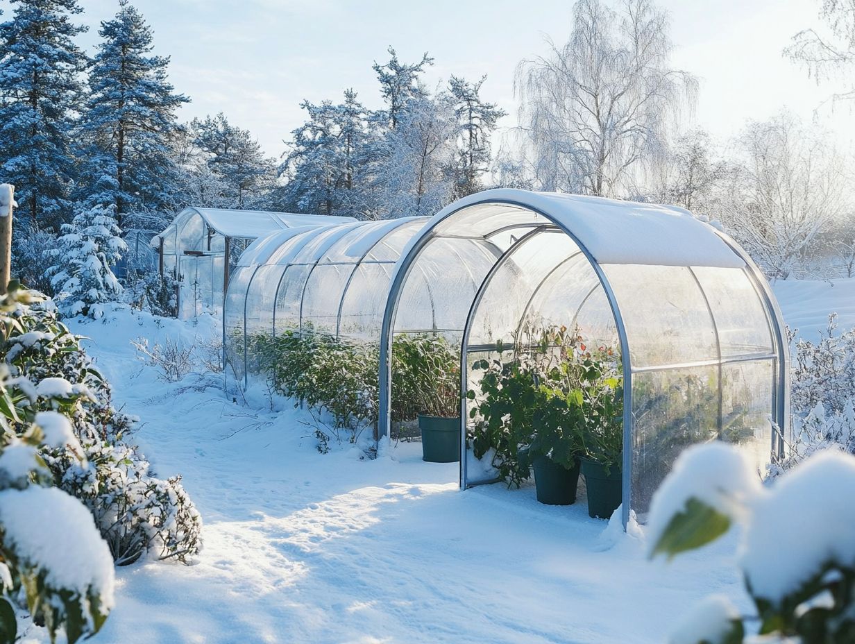 Image showing Frequently Asked Questions about portable greenhouses