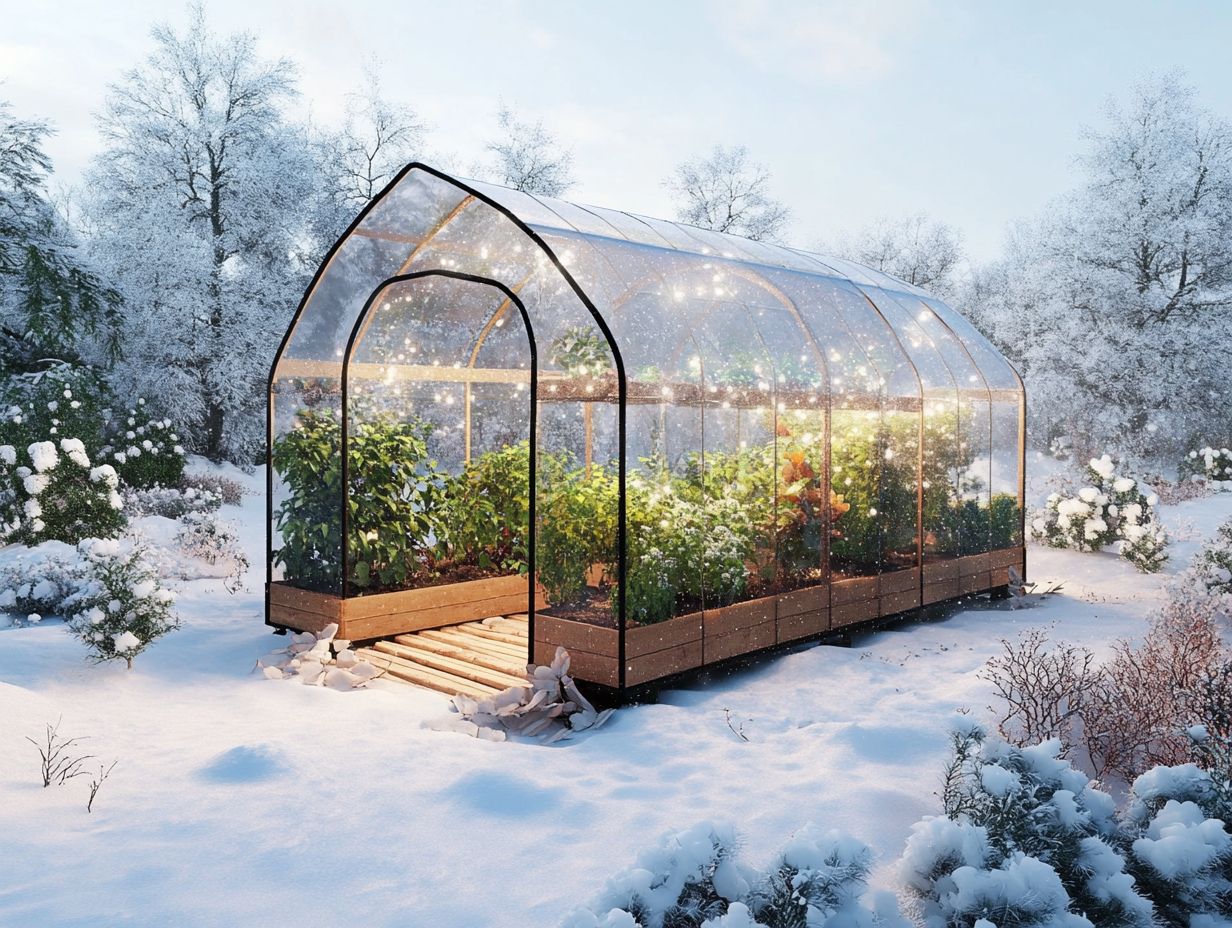 10. How to Choose the Right Plants for Winter Gardening in a Portable Greenhouse