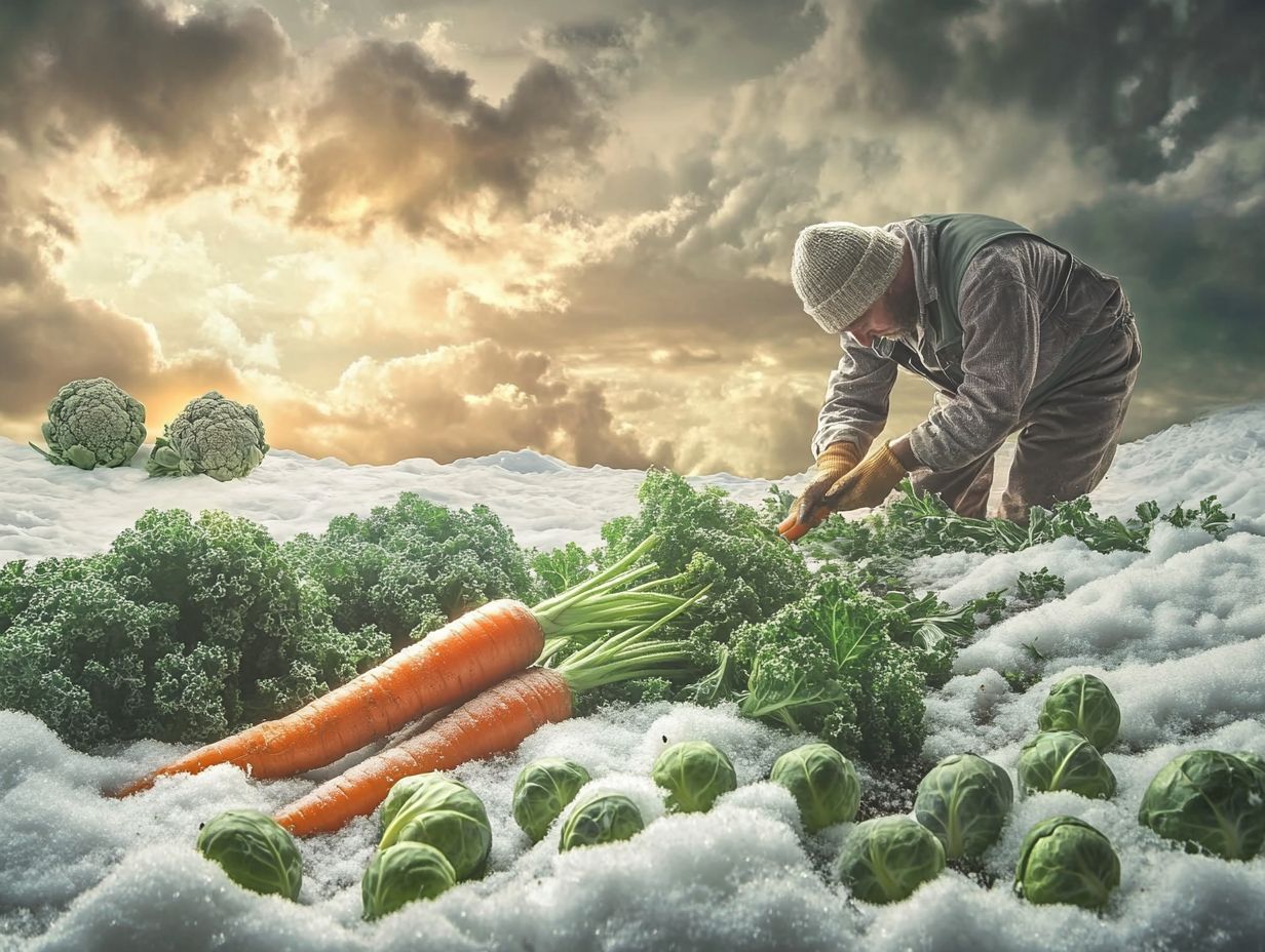 2. When is the best time to harvest winter vegetables?