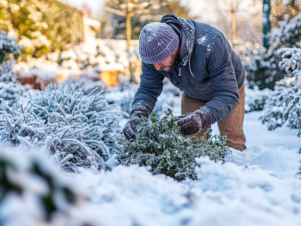 Dealing with Frost and Freezing Conditions