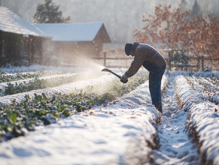 Best Practices for Watering Winter Crops