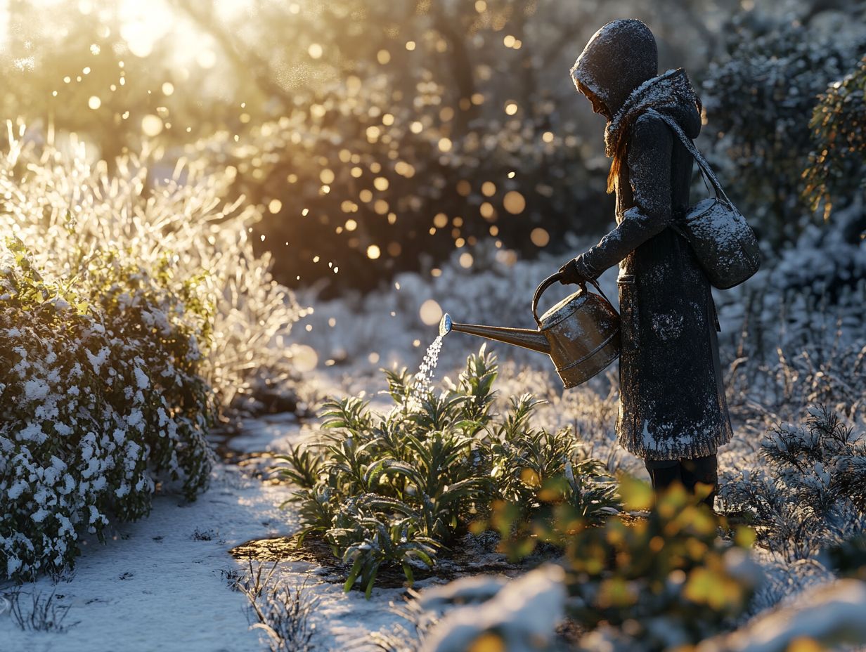 Key Takeaways: Essential winter watering tips for garden health