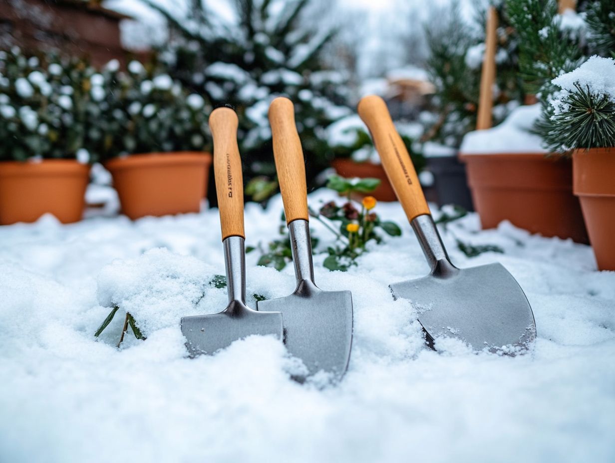 Garden trowels as tools for eco-friendly gardening