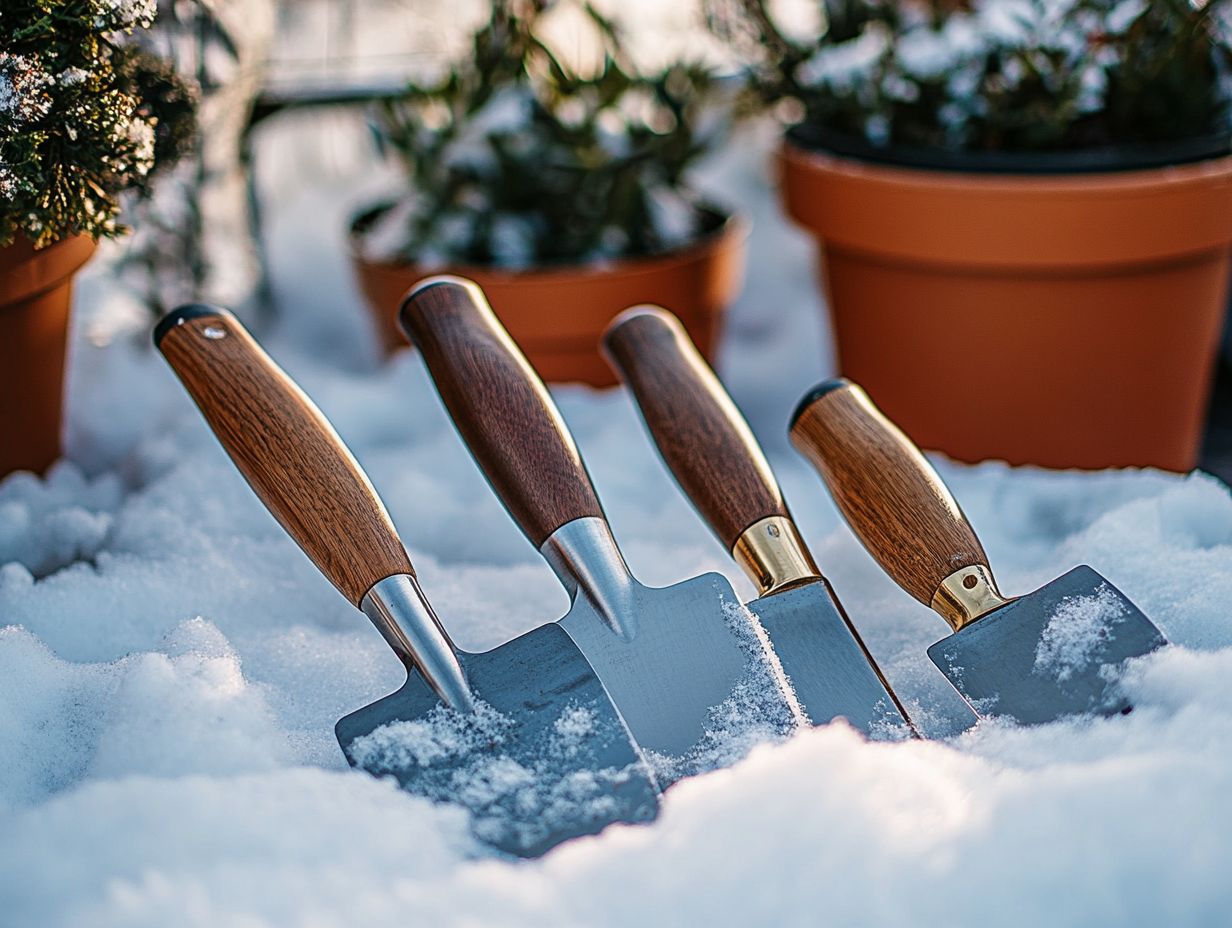 A versatile garden trowel used for multiple tasks