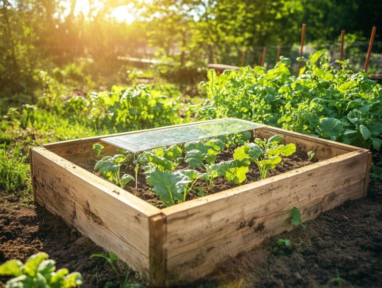 Building a Simple Cold Frame for Your Crops