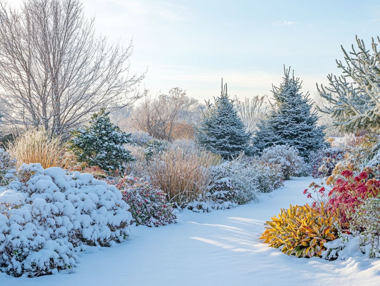 Selection of drought-tolerant plants for cold climates