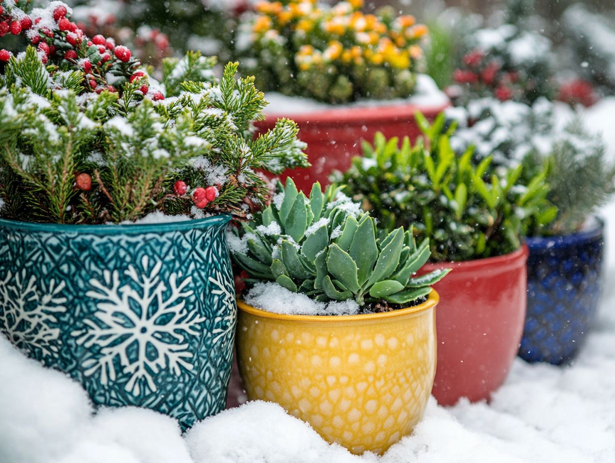 Tips for Successful Cold-Climate Container Gardening