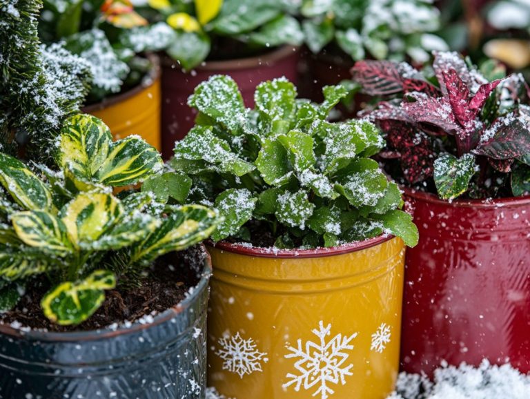 Choosing Plants for Cold-Climate Containers