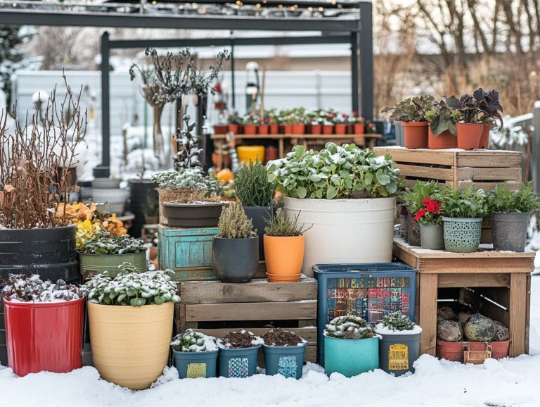 Choosing the Right Containers for Winter Gardening