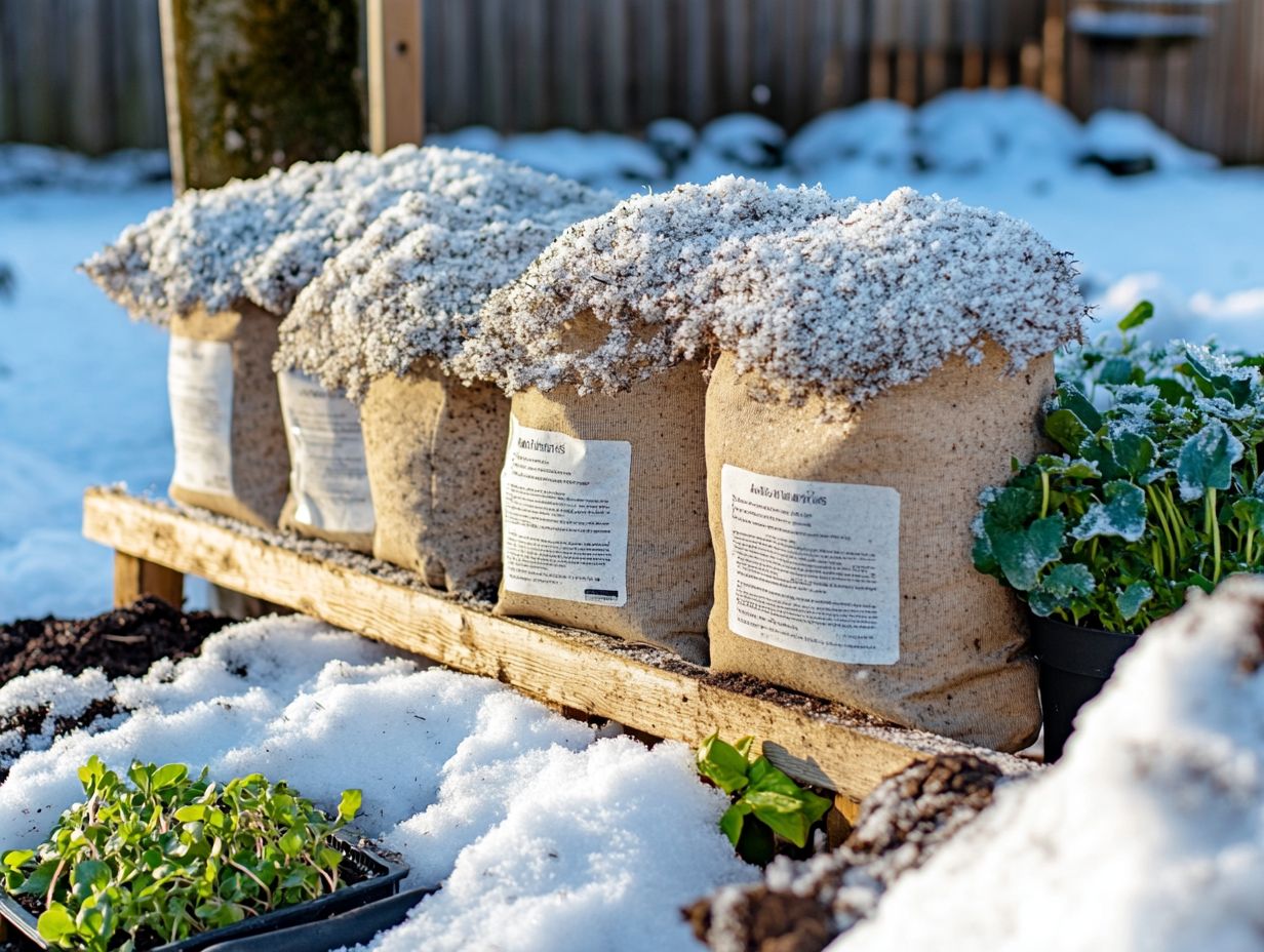 Fertilizer options for cold-climate plants