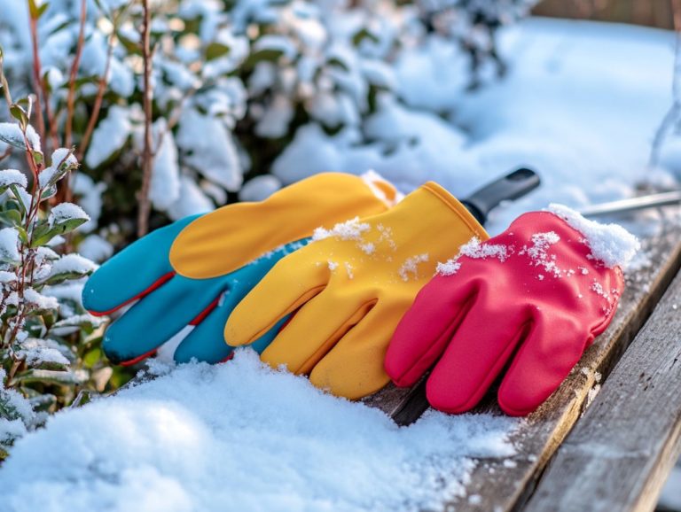 Choosing the Right Gloves for Cold-Weather Gardening