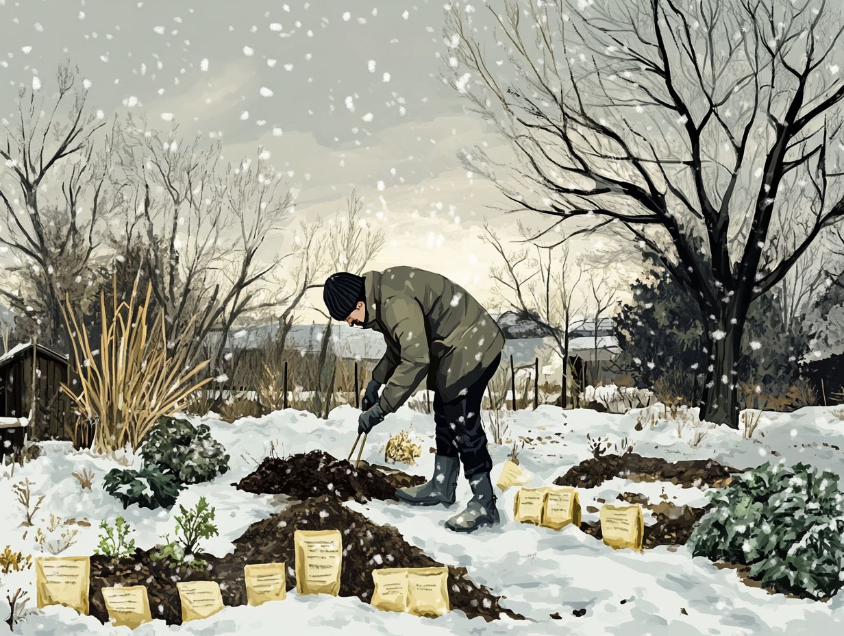 Image of choosing the right soil for cold-climate gardening.