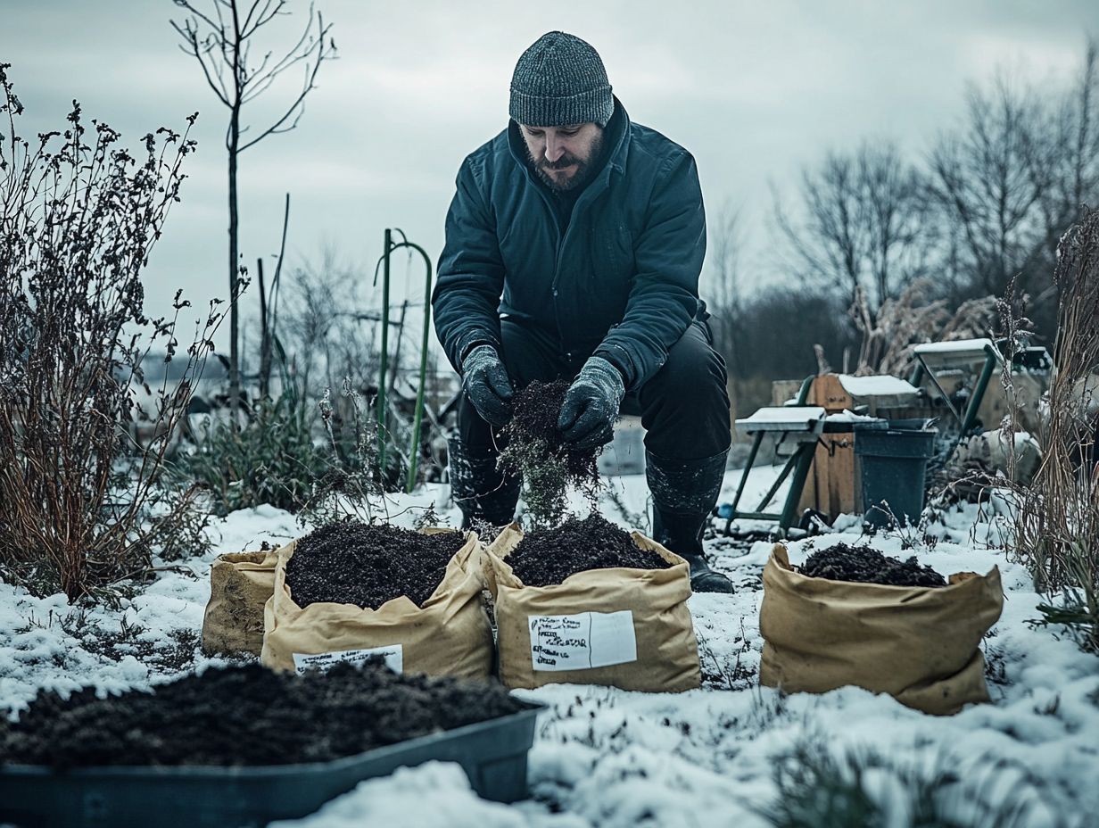 Visual summary of soil choices for cold-climate gardening