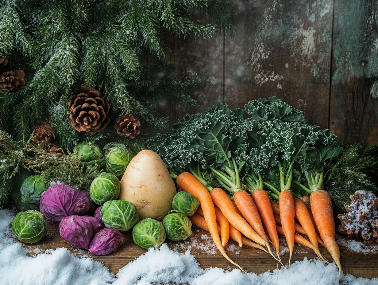 A variety of leafy greens including spinach, kale, and chard.