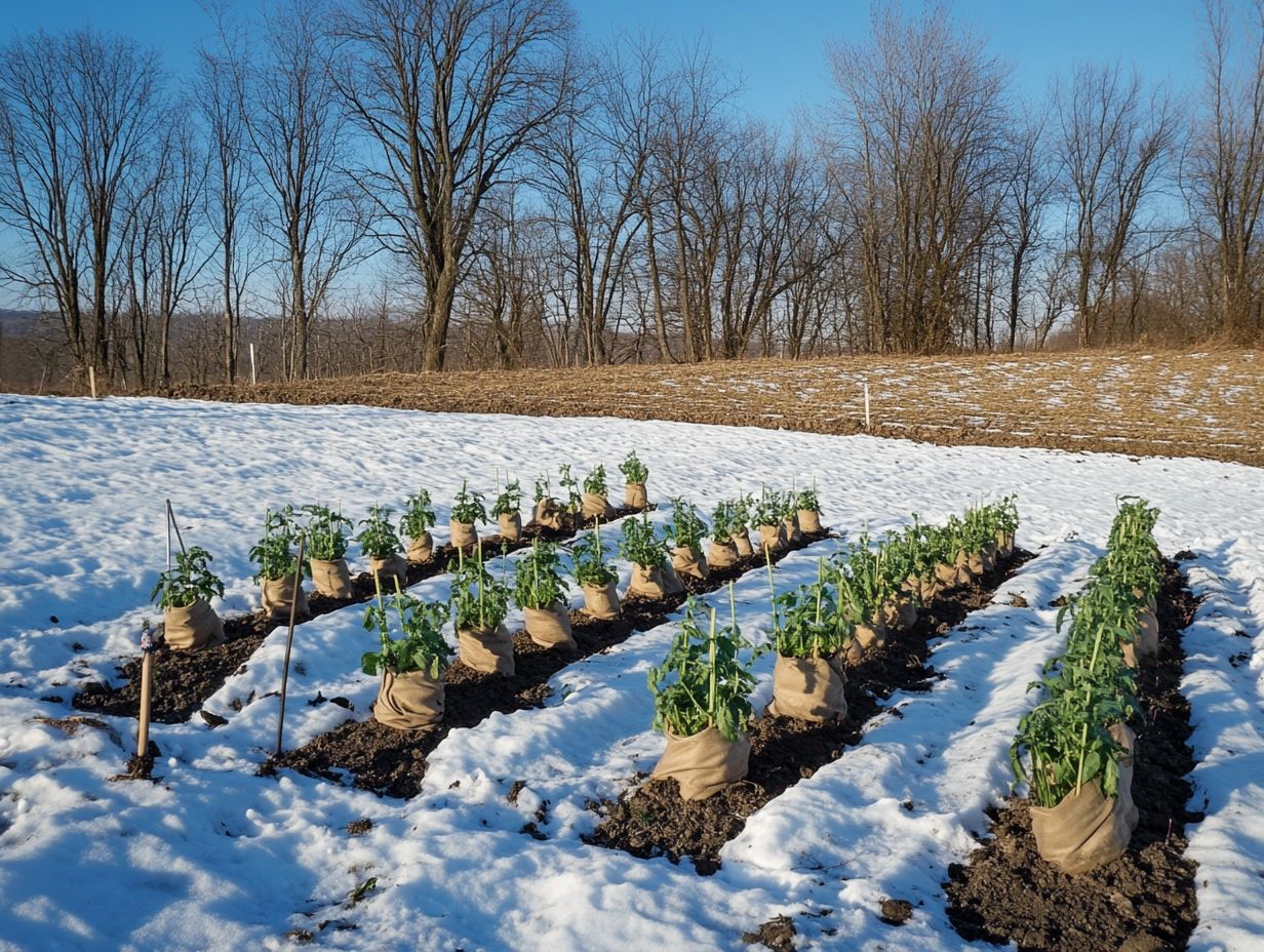 Image depicting post-cold weather care techniques in gardening