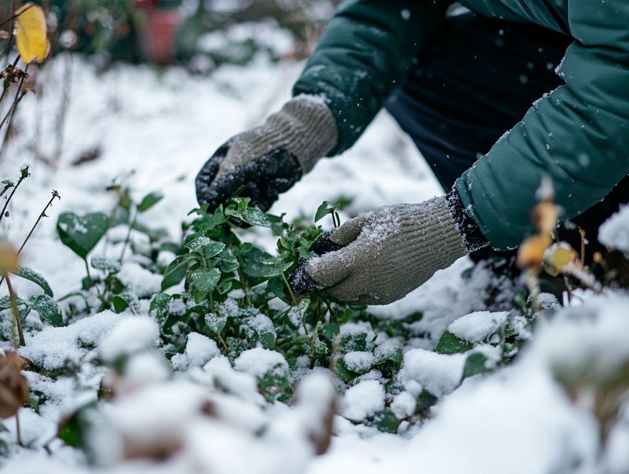 Visual guide to combating winter weeds