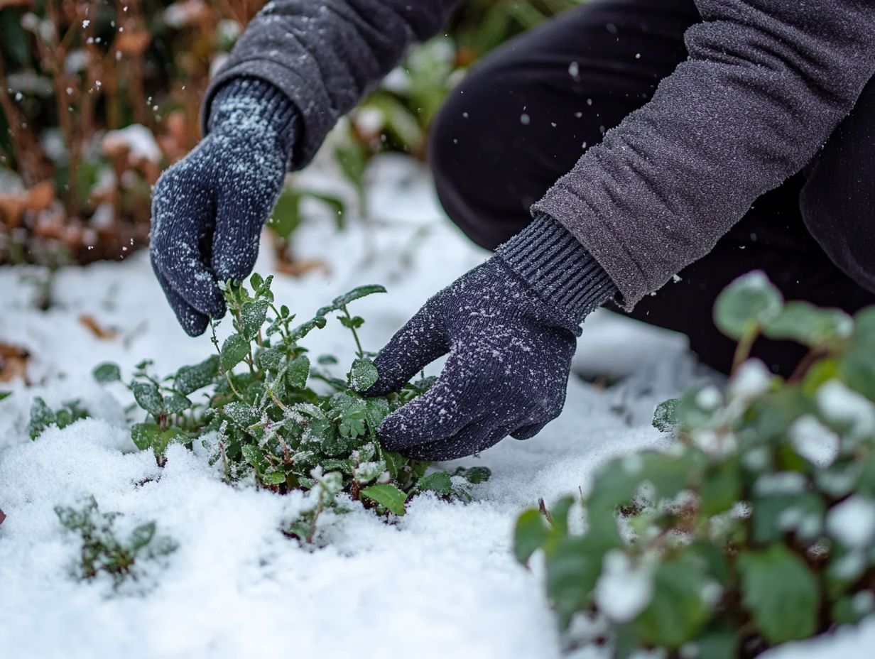 An infographic explaining winter weeds and their impact