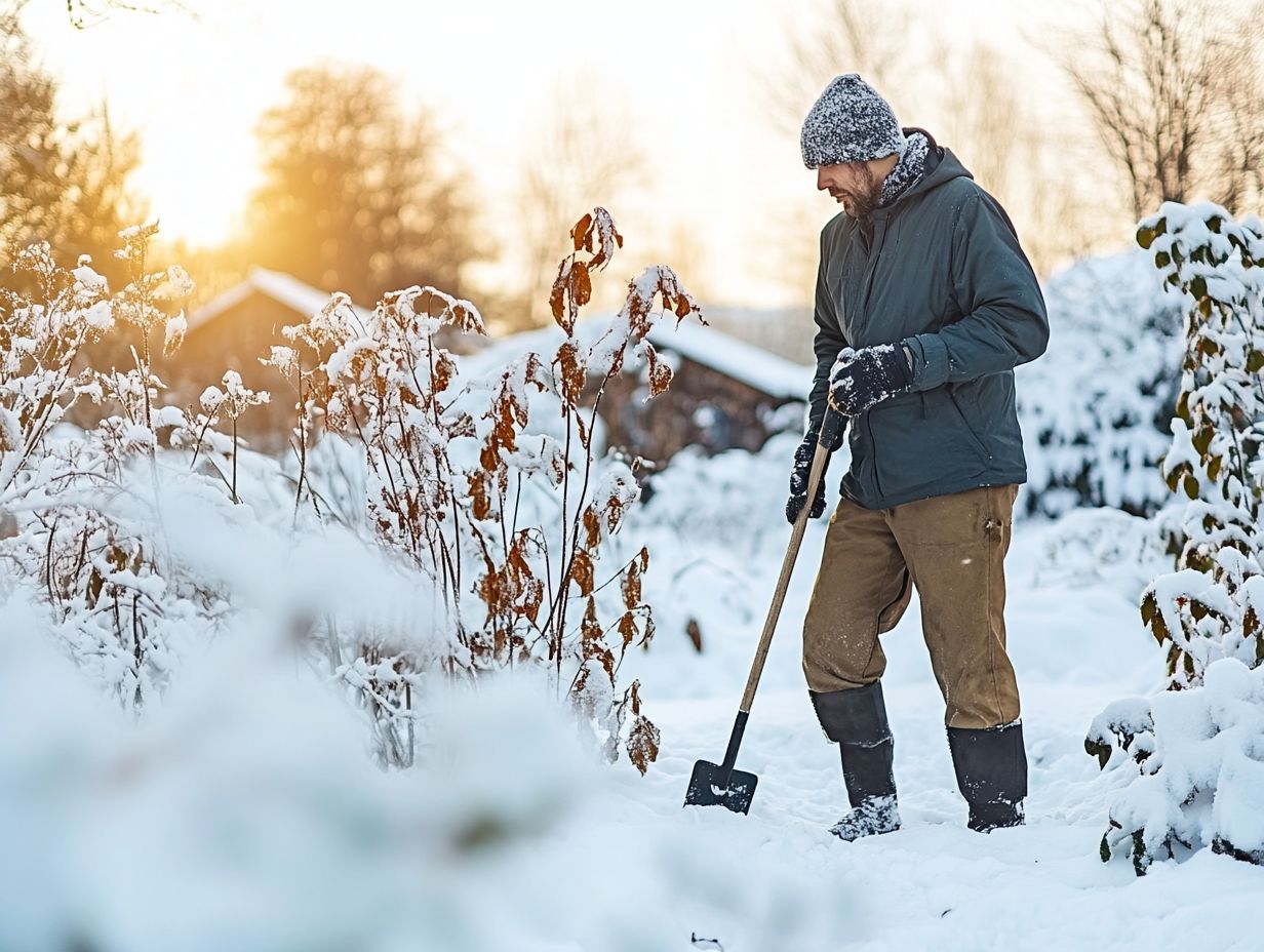 Not Protecting Plants from Frost and Wind