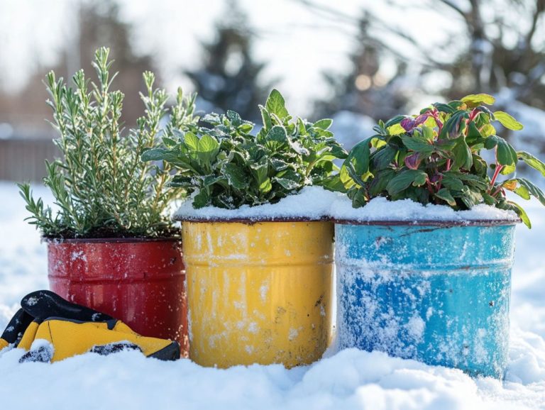 Container Gardening in Winter: Tips