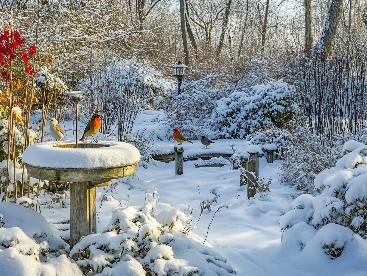 Beautiful winter plants that attract wildlife