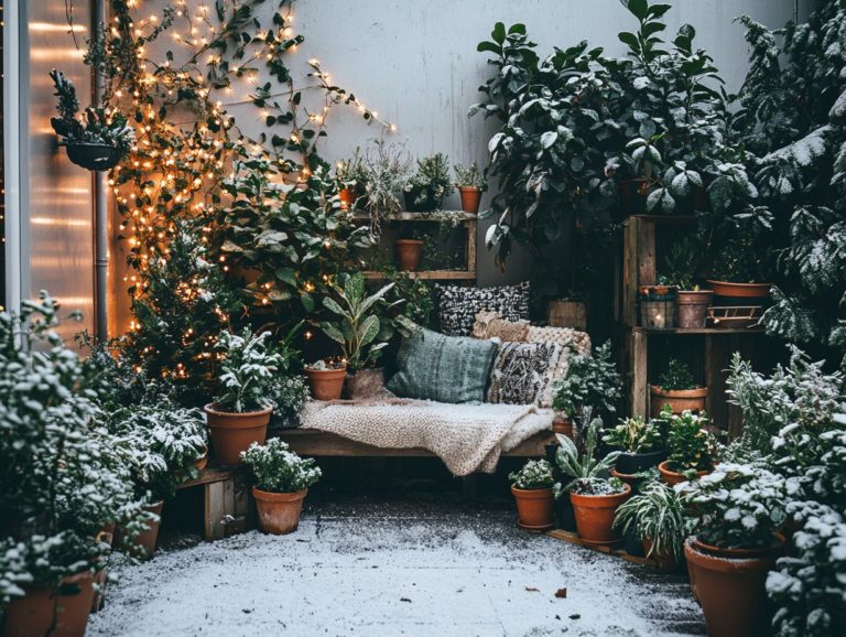 Creative Uses for Winter Garden Space