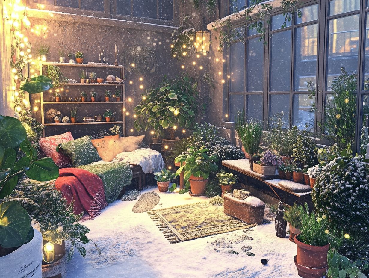 Designing Your Winter Garden Space