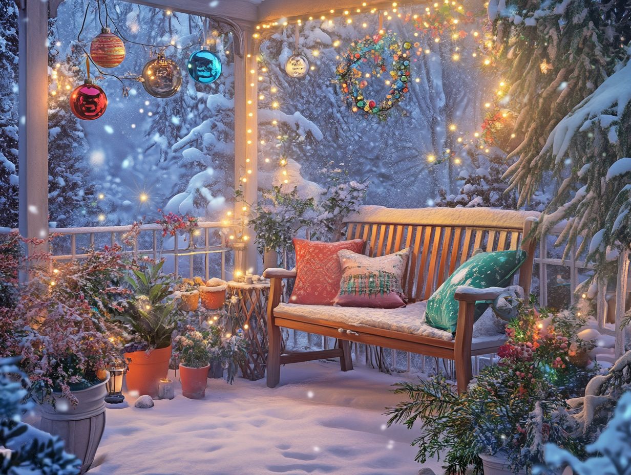 Creative Ideas for Winter Garden Decorations