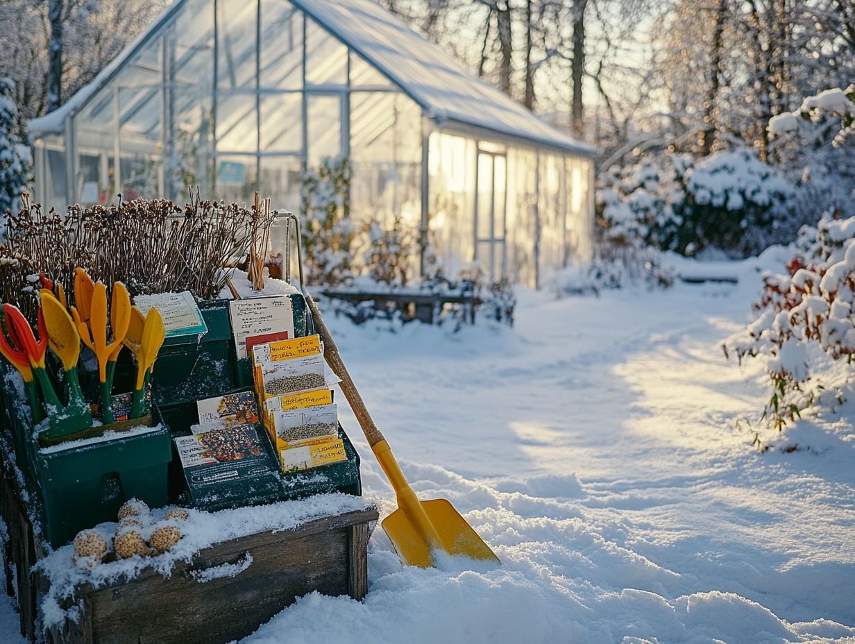 1. What essential tools do I need for cold-climate gardening?