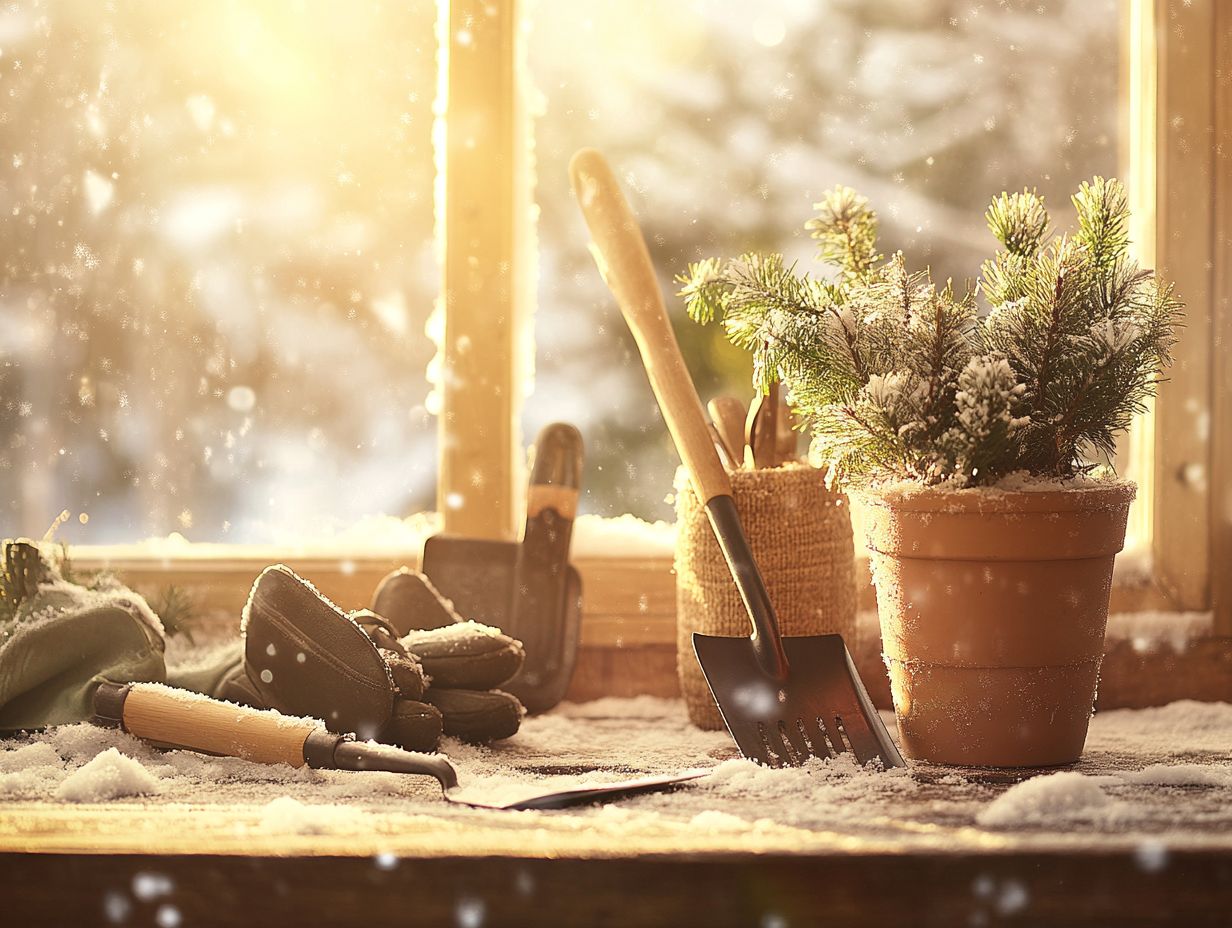 Essential tools for winter gardening success