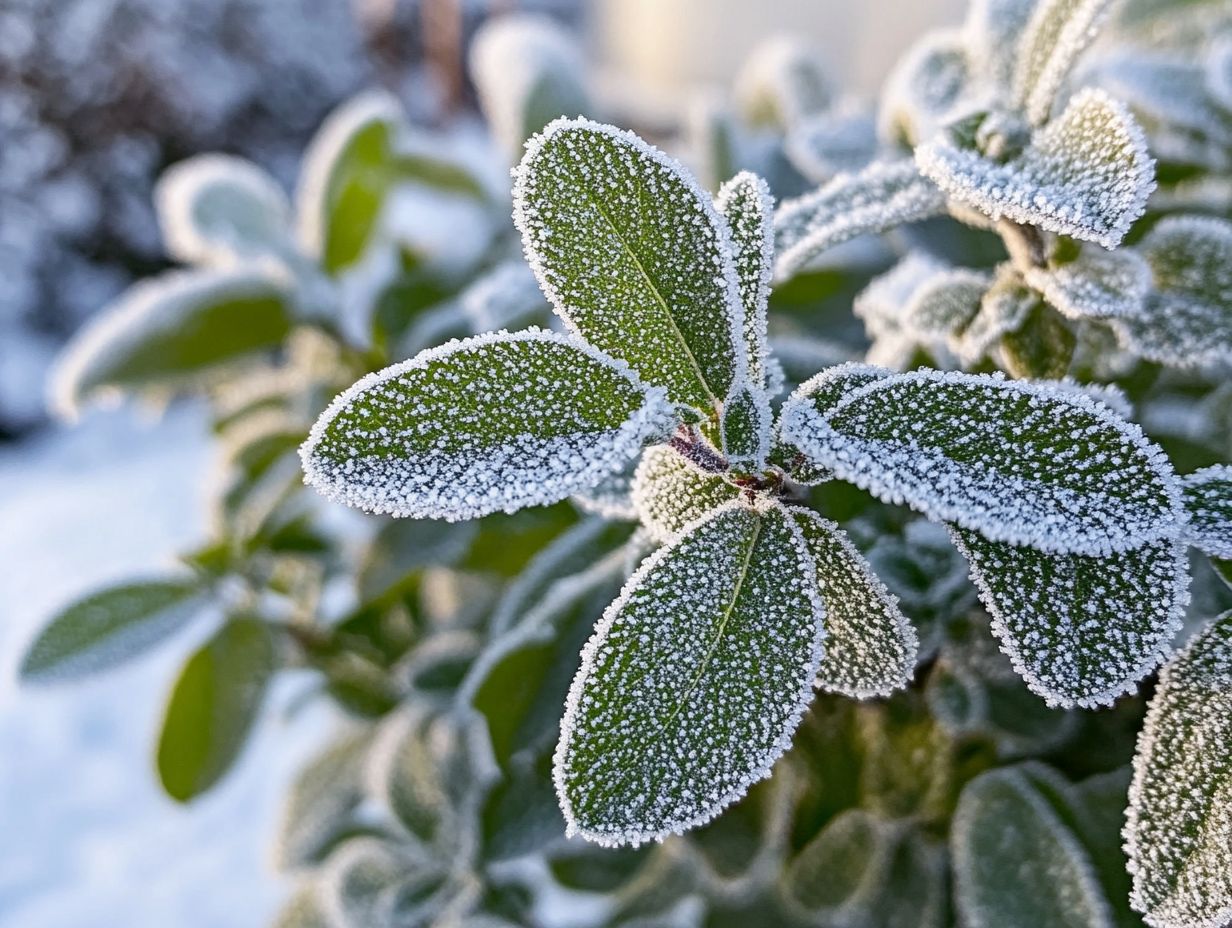 Illustration of Key Takeaways on Frost Tolerance in Plants