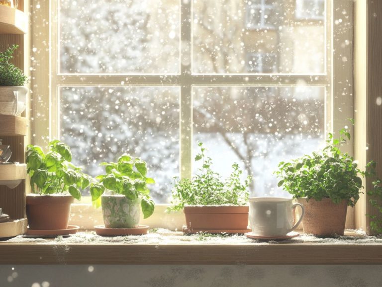 Growing Herbs Indoors in Winter