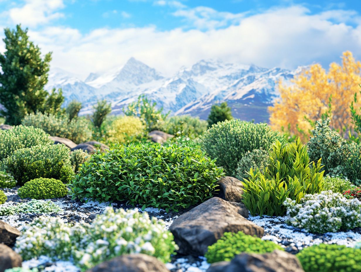 Image depicting various cold climate herbs